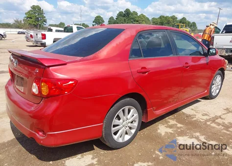 2009 Toyota Corolla S из США, поврежденный, VIN 1NXBU40E59Z154592